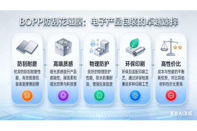 BOPP 防刮花哑膜 —— 电子产品包装盒的隐形守护盾